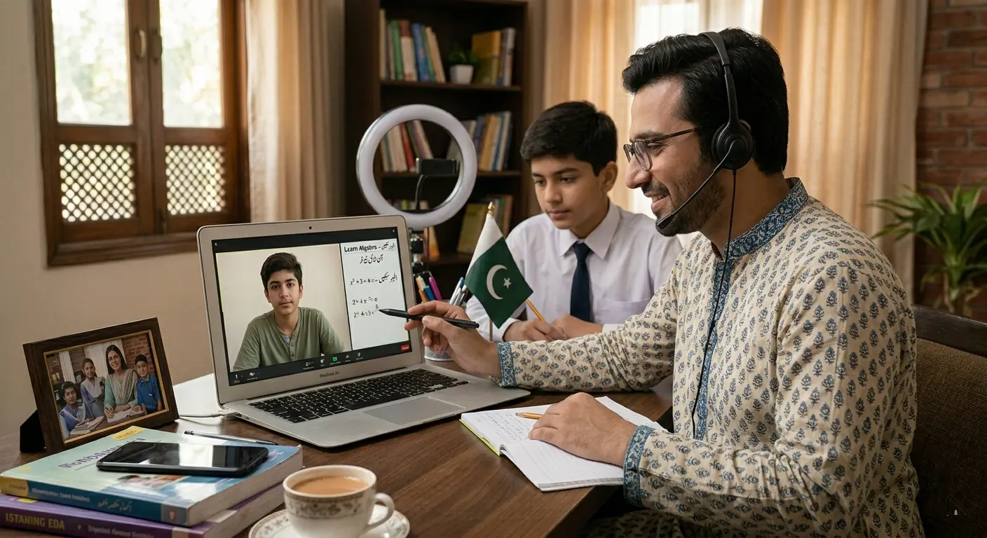 Online tuition in Italy for Pakistani students